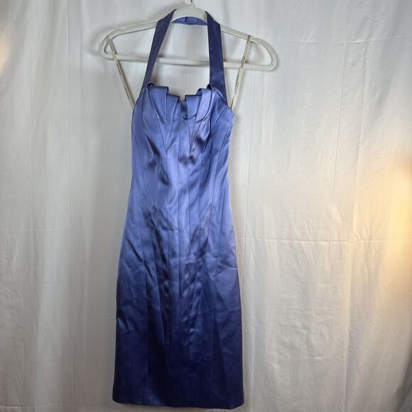 Karen Millen Dresses & Skirts - Karen Millen DL210 Pale Blue Cocktail Dress Size 4 NWT